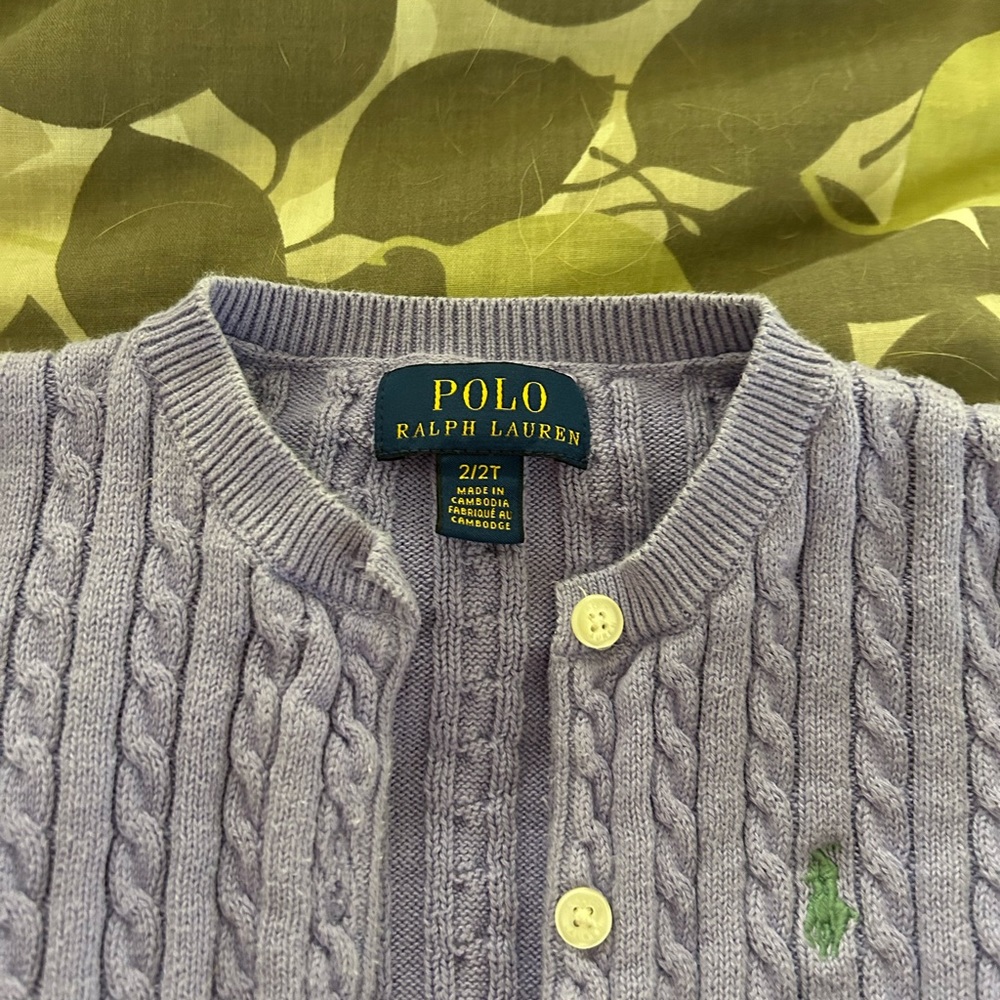 Ralph Lauren cardigan 2t